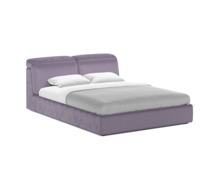 Кровать с подъёмным механизмом с декором